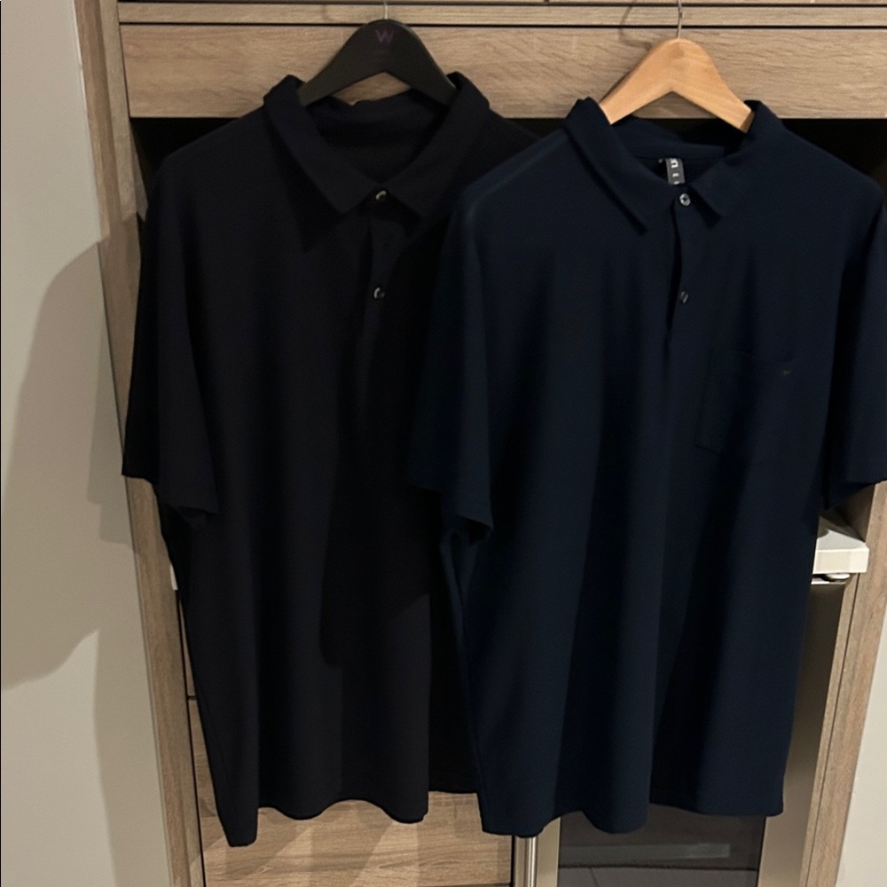 Vuori Men's Polo Shirt in Black and Navy
Set of 2. - Picture 2 of 7